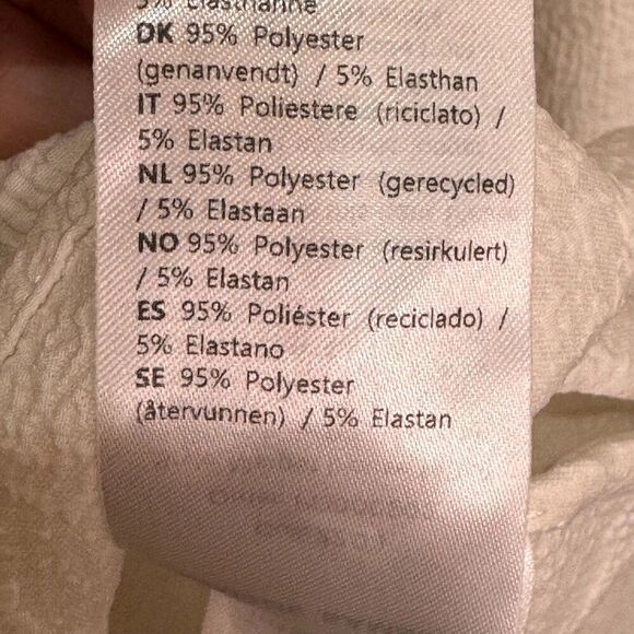 Samsoe Samsoe Margot Blouse Size XS White Puff Sleeve Collared Top - Picture 8 of 9